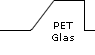 PET und Glas